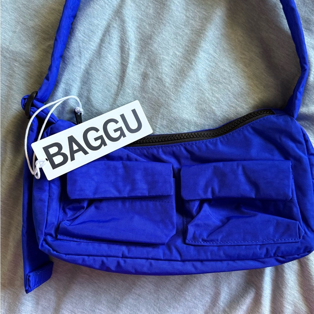 BAGGU NWT Blue Cargo Bag